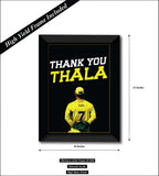 MS Dhoni I CSK I  Farewell  DHONI I Enga Thala Dhoni I Wall Poster / Frame