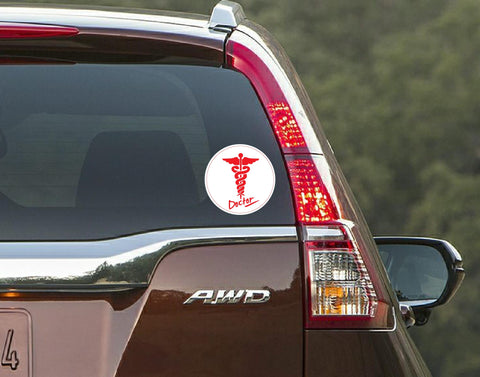 Doctor I Car Window Sticker