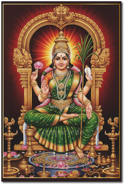Sri Kanchi Kamakshi Amman I Kamakshi Amman I Spiritual I Wall Poster / Frames