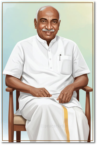 Karmaveerar Kamarajar I Kamaraj I Tamilnadu Congress I INC I Wall Poster / Frames
