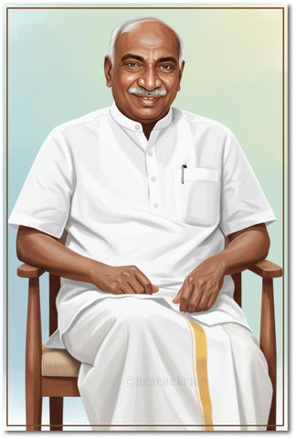 Karmaveerar Kamarajar I Kamaraj I Tamilnadu Congress I INC I Wall Poster / Frames