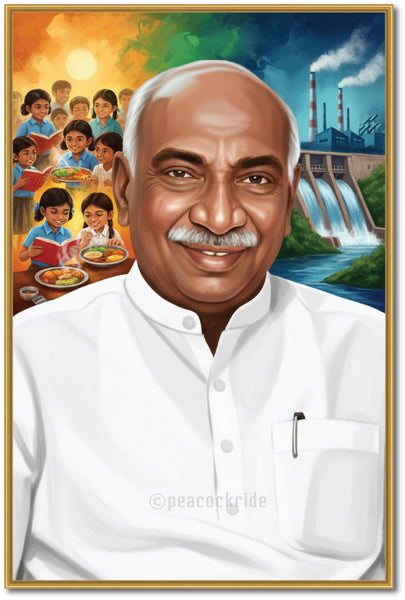 Kamarajar - The Father of Education I Kamaraj I Tamilnadu Congress I INC I Wall Poster / Frames
