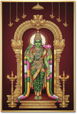 Madurai Meenakshi Amman I Meenakshi I Spiritual I Wall Poster / Frames