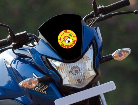 N. Chandrababu Naidu I NTR I Telugu Desam Party I TDP I Bike Sticker