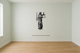 Lady Justice I Angel of Justice I Constitution of India I Lawyer I Advocate I Wall Decal