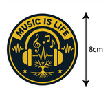 Music is Life I Music I The Soul of Life I Ilaiyaraaja I AR Rahman I Bike Sticker