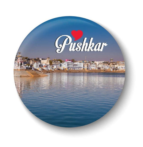 Love Pushkar Fridge Magnet
