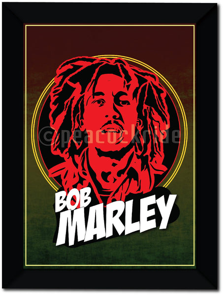 Bob Marley Wall Poster – Peacockride