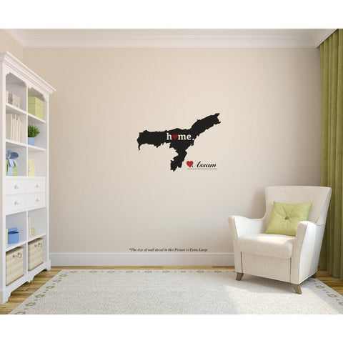 Assam,Assam Sticker,Assam Wall Sticker,Assam Wall Decal,Assam Decal