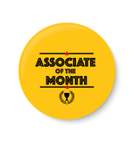 Associate of the Month, Office Pin Badge