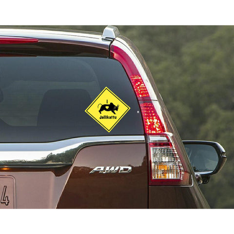 I love Jallikattu Car Window Decal