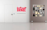 Home Sweet Home Wall Decal, Home Sweet Home