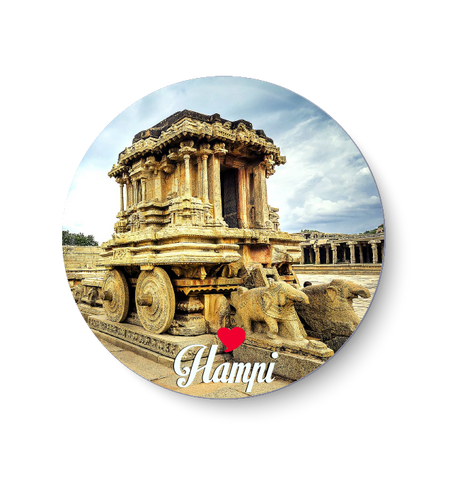 Love Hampi Fridge Magnet