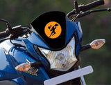 Lord Hanuman Bike Decal