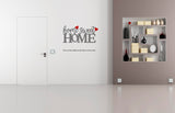 Home Sweet Home Wall Decal, Home Sweet Home