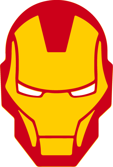 Ironman ,Super Heroes Bike Decal