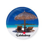 Love Lakshadweep Pin Badge, Lakshadweep