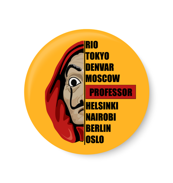 Money Heist , La casa de papel , Bella ciao , Pin Badge