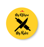 My Kitchen I My Rules Pin Badge
