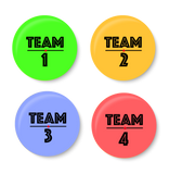 Team ,Office Pin Badge