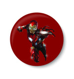 IRON MAN PIN BADGE,SUPER HERO,AVENGERS PINBADGE