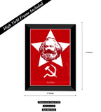 Karal Marx Wall Poster / Frame, Karal Marx Wall Poster