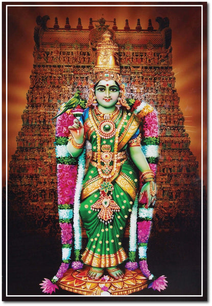 Madurai Meenakshi Amman I Meenakshi I Wall Poster / Frames