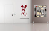 Micky Mouse , Cartoon , Wall Decal,Micky Mouse , Cartoon Wall Decal, Wall Sticker