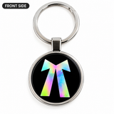 Adovcate I Justice for All I Lawyer I Double Side Metal Key Chain