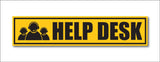 Help Desk I Office I Shop I School I College I Restaurants I Hospital I Company I Super Market I Cinema Theatre I Wall Sticker
