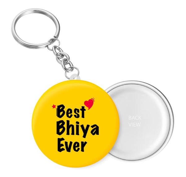 Best Bhiya Ever I Raksha Bandhan Gifts Key Chain