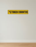 Token Counter I Temple I Shop I Hospital I Clinic I Cinema Theatre I Parking I Wall Sticker
