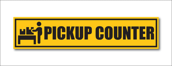 Pickup Counter I Temple I Shop I Hospital I Cinema Theatre I Parking I Wall Sticker