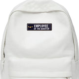 Employee of the Quarter I Office I Shop I Company I Rectangular Pin Badge