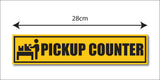 Pickup Counter I Temple I Shop I Hospital I Cinema Theatre I Parking I Wall Sticker