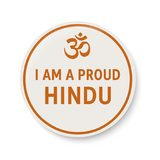 I am a Proud Hindu I Love Hindu I I love my Religion I Pin Badge