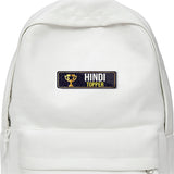 Hindi Topper I Class Topper I School I College I University I Rectangular Pin Badge