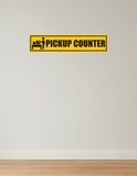 Pickup Counter I Temple I Shop I Hospital I Cinema Theatre I Parking I Wall Sticker