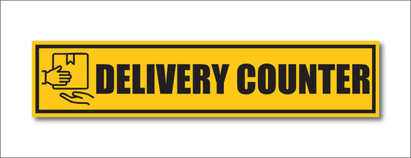 Delivery Counter I Temple I Shop I Hospital I Cinema Theatre I Parking I Wall Sticker