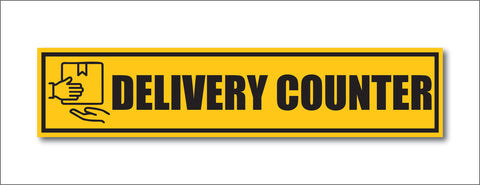 Delivery Counter I Temple I Shop I Hospital I Cinema Theatre I Parking I Wall Sticker