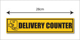 Delivery Counter I Temple I Shop I Hospital I Cinema Theatre I Parking I Wall Sticker