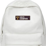 Sales Champion I Office I Shop I Company I Rectangular Pin Badge