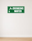 Drinking Water I Office I Shop I School I College I Restaurants I Hospital I Company I Super Market I Cinema Theatre I Wall Sticker