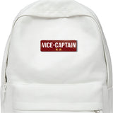 Vice Captain I School I College I Office Rectangular Pin Badge