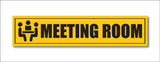 Meeting Room I Office I Shop I School I College I Restaurants I Hospital I Company I Super Market I Wall Sticker