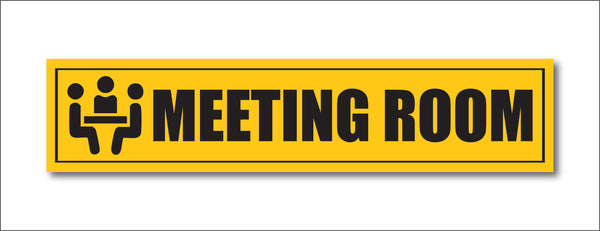 Meeting Room I Office I Shop I School I College I Restaurants I Hospital I Company I Super Market I Wall Sticker