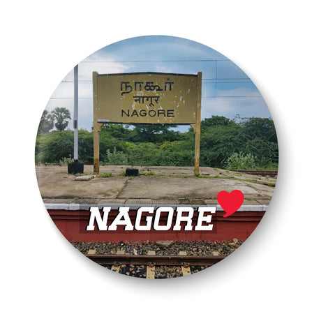 Love Nagore I Tamil Nadu Series I Souvenir l Travel I Fridge Magnet