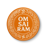 Ohm Sai Ram I Om Sai Ram I Sai Baba I Hindu Pin Badge