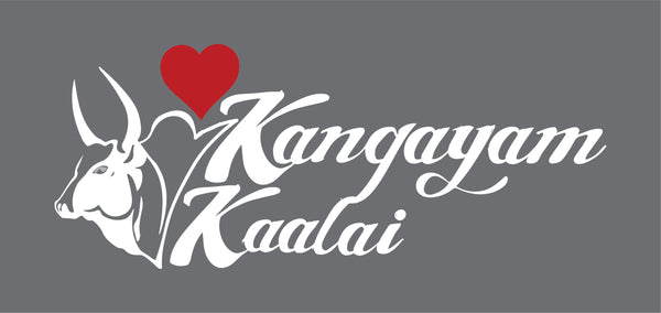 Love Kangayam Kaalai Car Window Decal