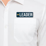 Subject Topper I School I College I Rectangular Pin Badge